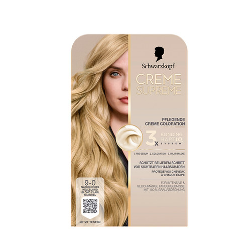 CREME SUPREME 9-0 LIGHT BLONDE
