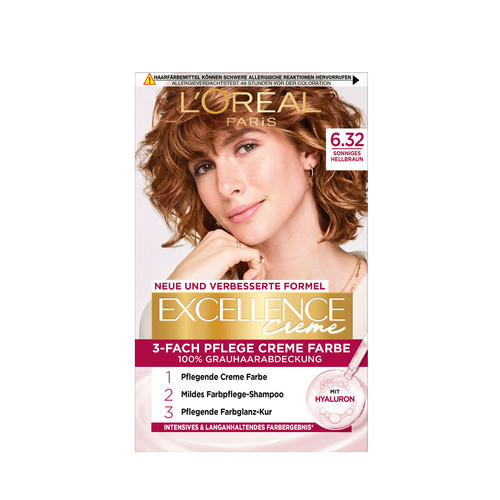 EXCELLENCE CREME 6.32 LIGHT BROWN