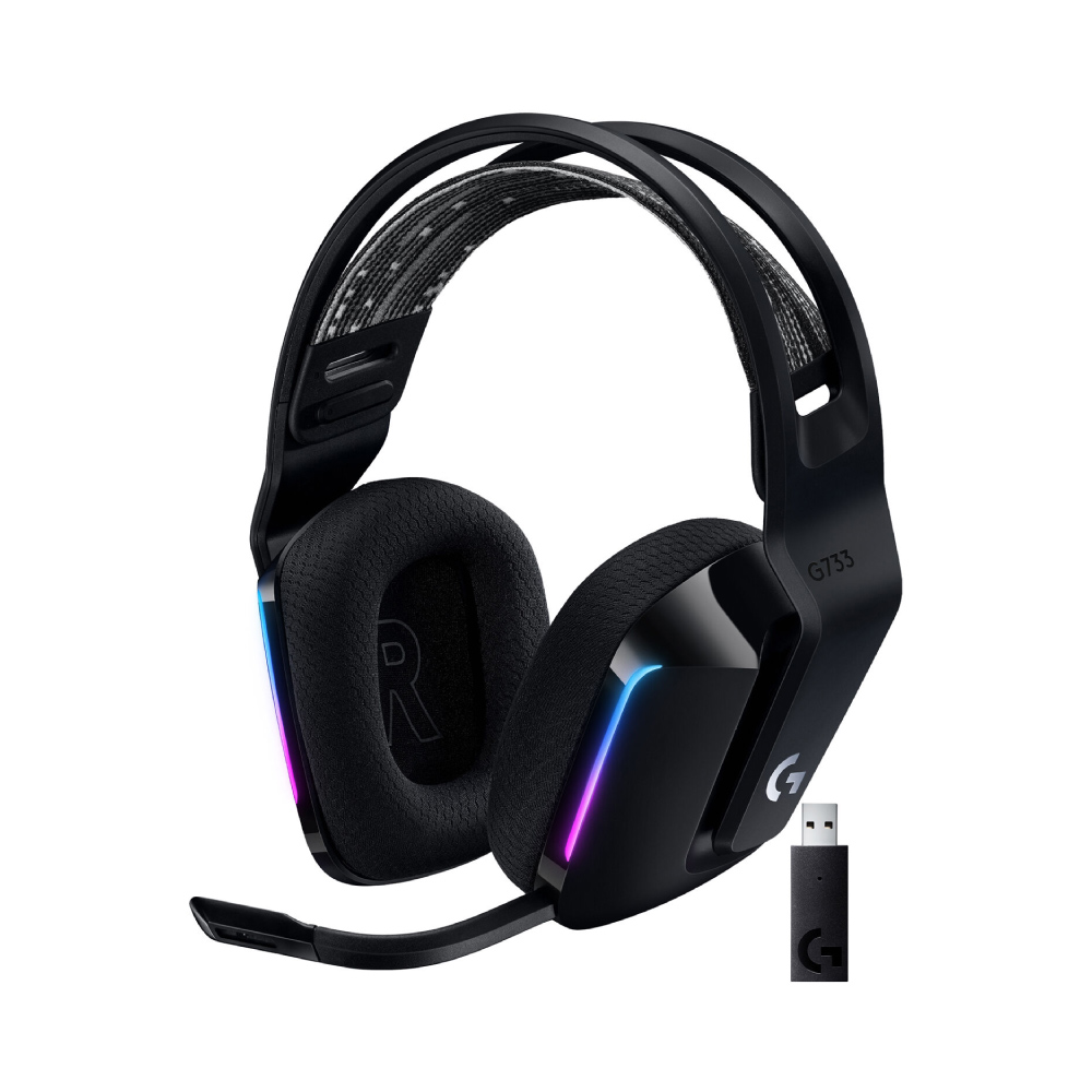 Logitech G733 Lightspeed Wireless RGB Gaming Headset
