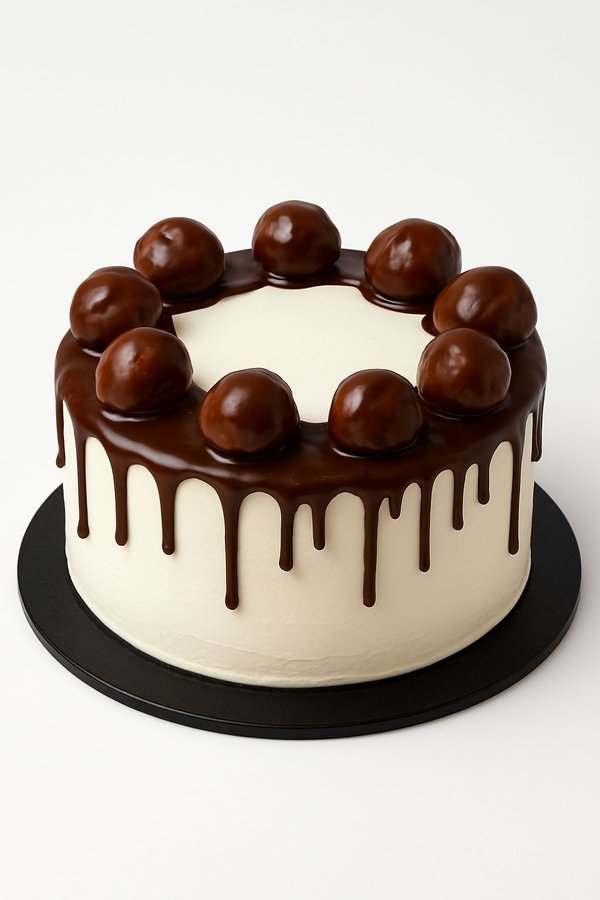 Torta profiterol grande